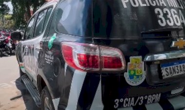 Policia Militar cumpre mandato de prisão em Santana do Acaraú